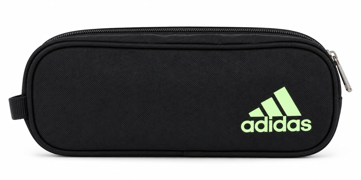 קלמר Adidas — שחור עם לוגו ירוק