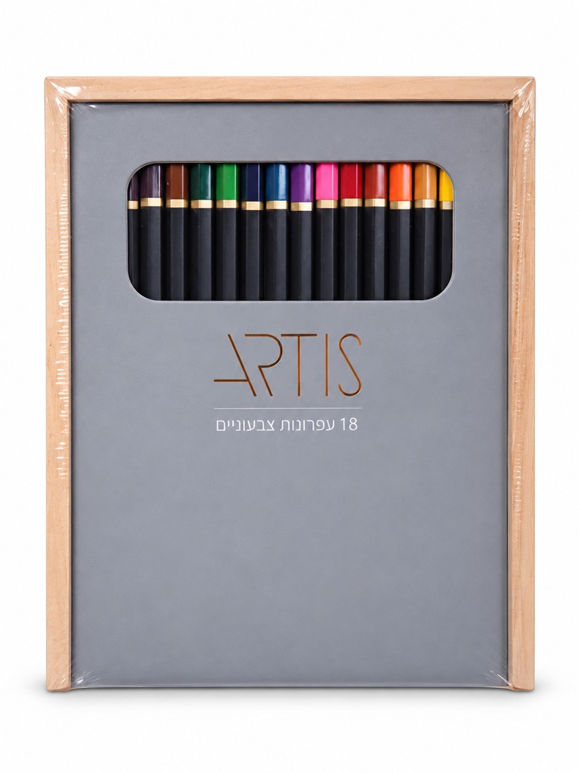 מארז ARTIS — 18 עפרונות צבעוניים