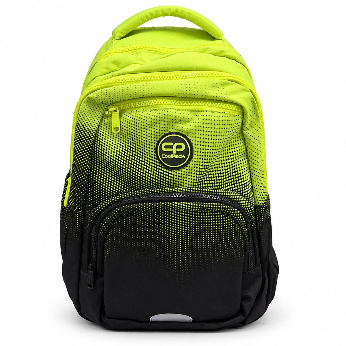 תיק גב CoolPack — צהוב זוהר ושחור