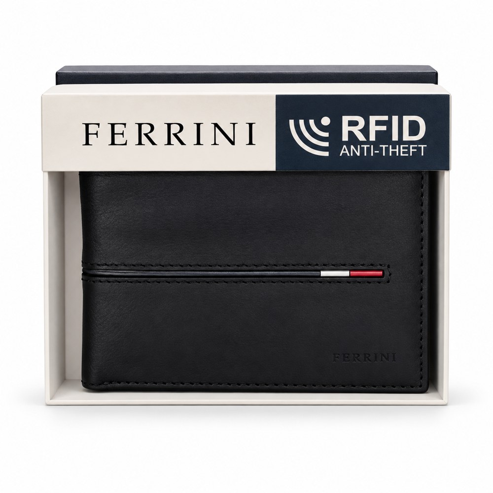 ארנק Ferrini — שחור