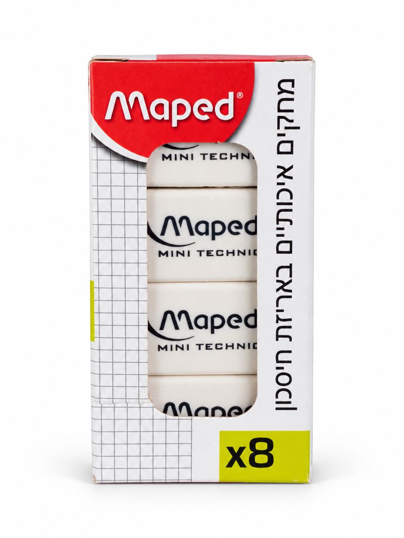 מארז 8 מחקי Maped Mini Technic