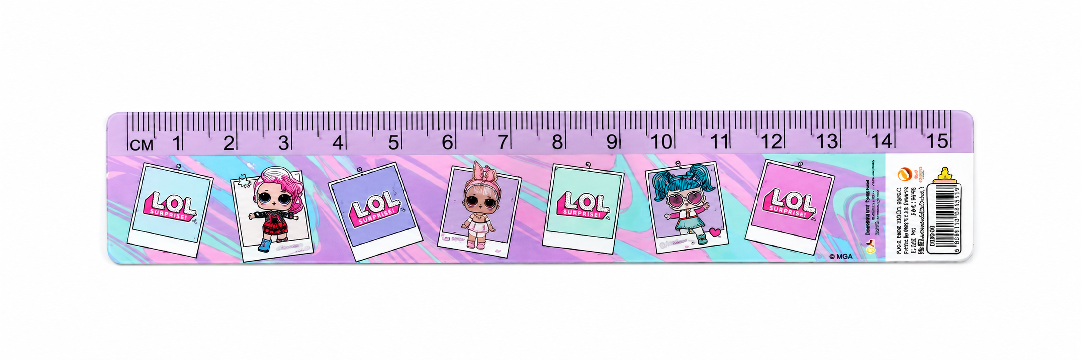 סרגל LOL — 15 ס״מ