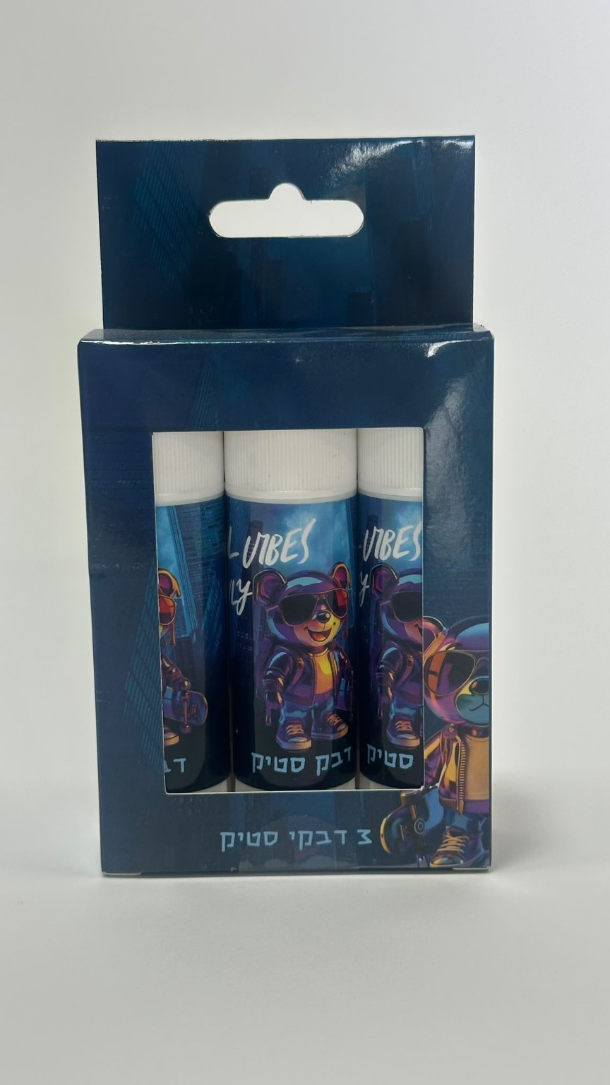 מארז 3 דבקי סטיק — Vibes