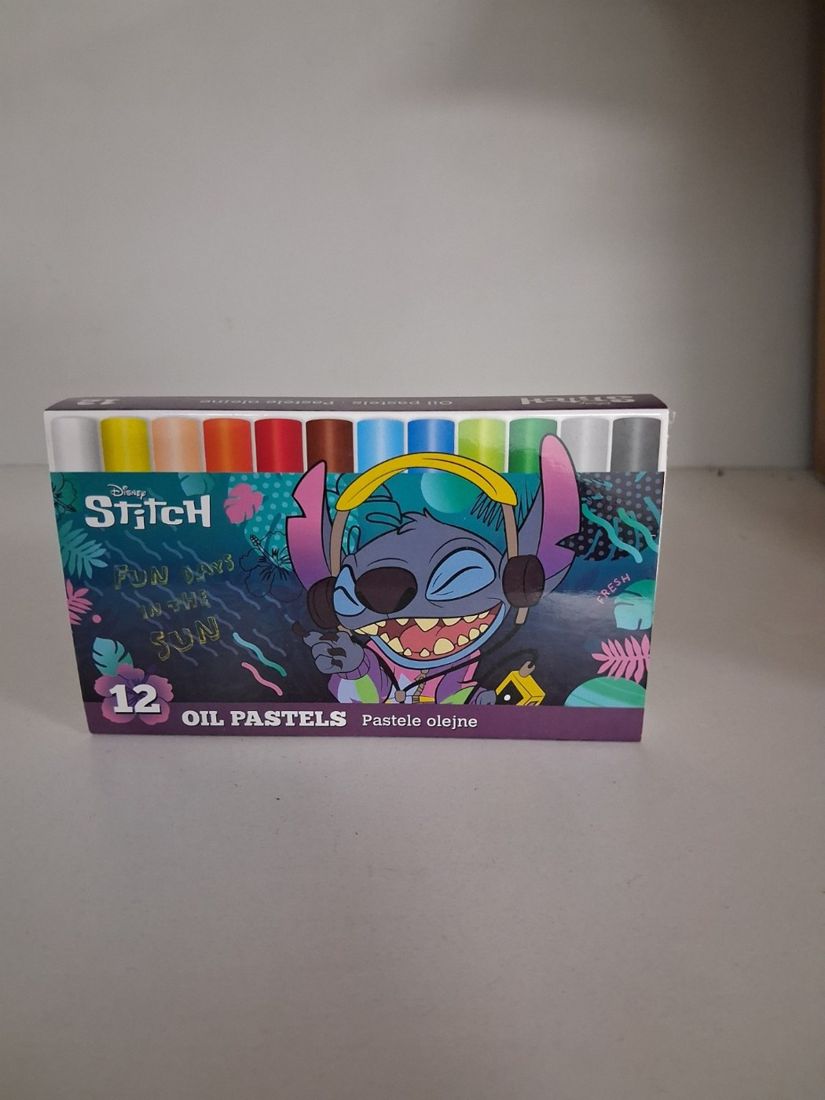 צבעי פסטל שמן Stitch — 12 צבעים